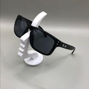 Oakley Holbrook oo9102 e855 sunglasses matte black FLAWS read Unisex